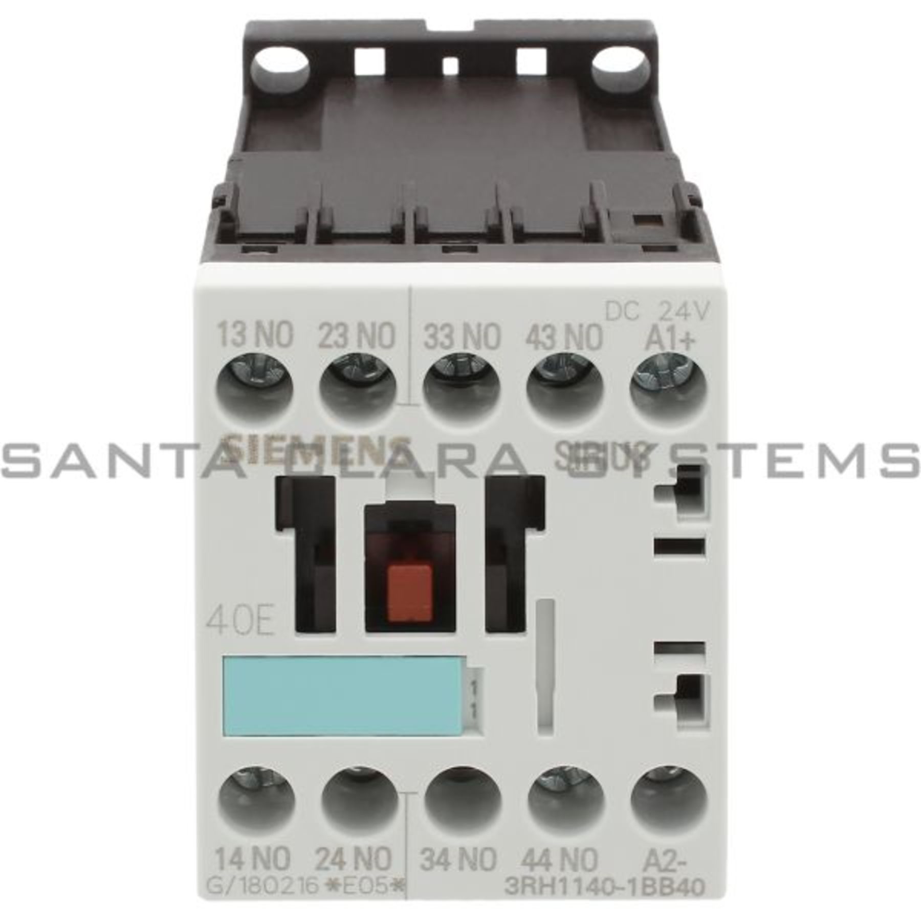 SIRUS AUXILIARY CONTACTOR RELAY NEW #243937 SIEMENS 3RH1140-1BB40