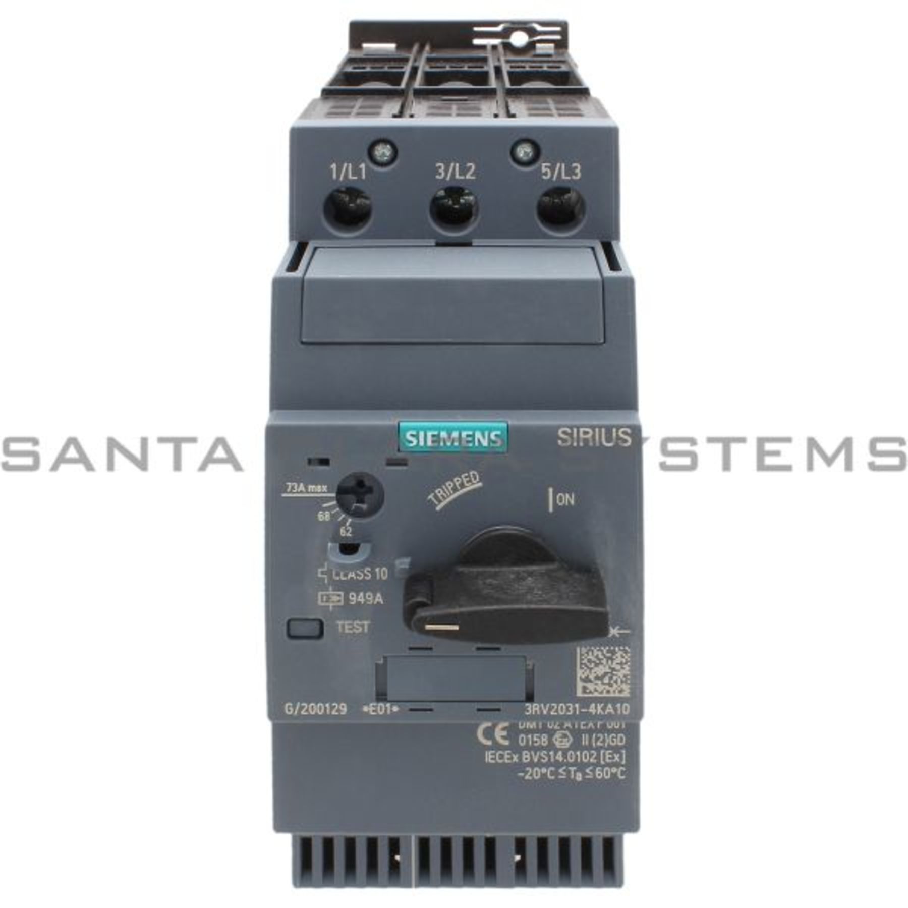 3RV2031-4KA10 Siemens In stock and ready to ship - Santa Clara Systems