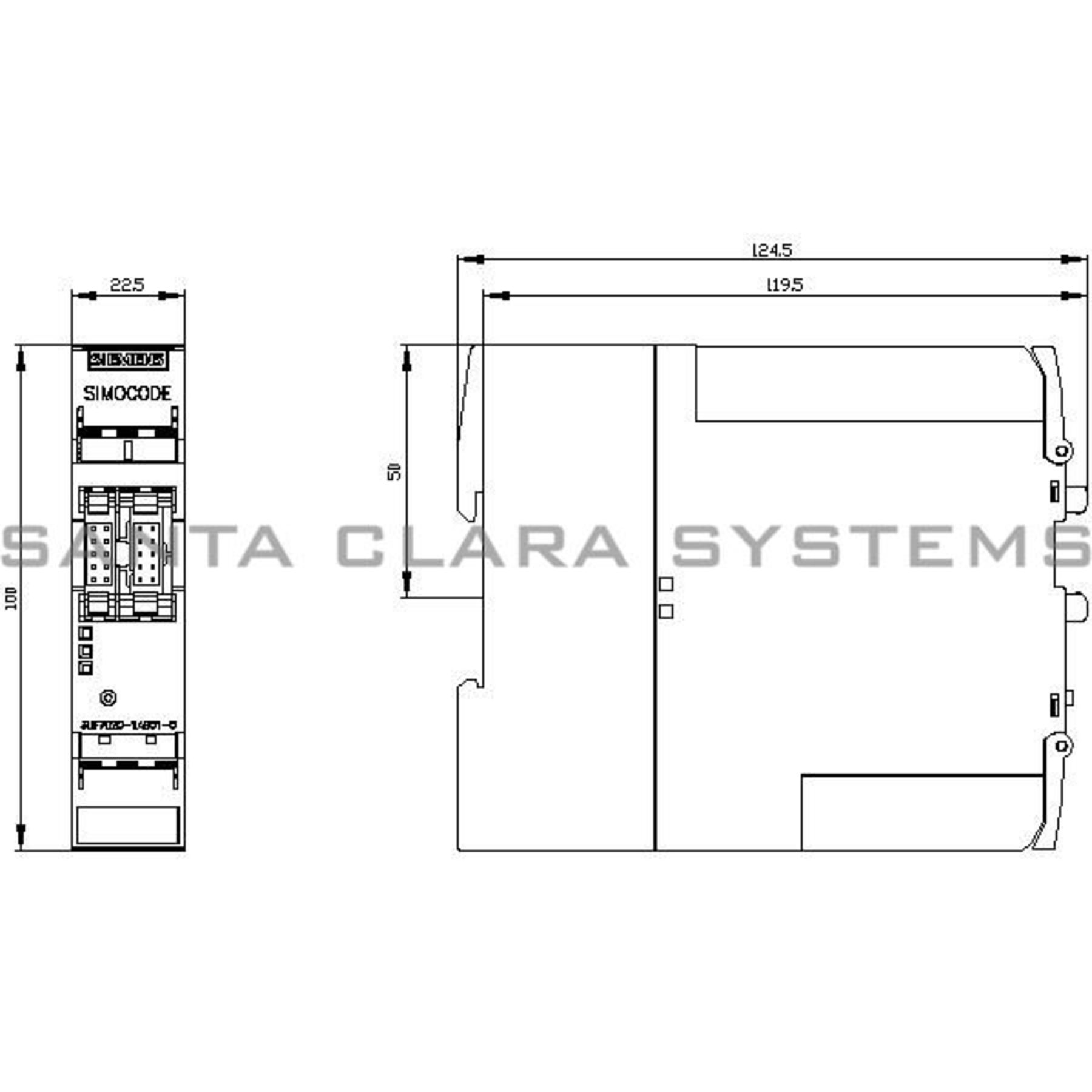 3uf70 1ab01 0 Siemens Basic Unit Simocode 3uf70 1ab01 0 Santa Clara Systems