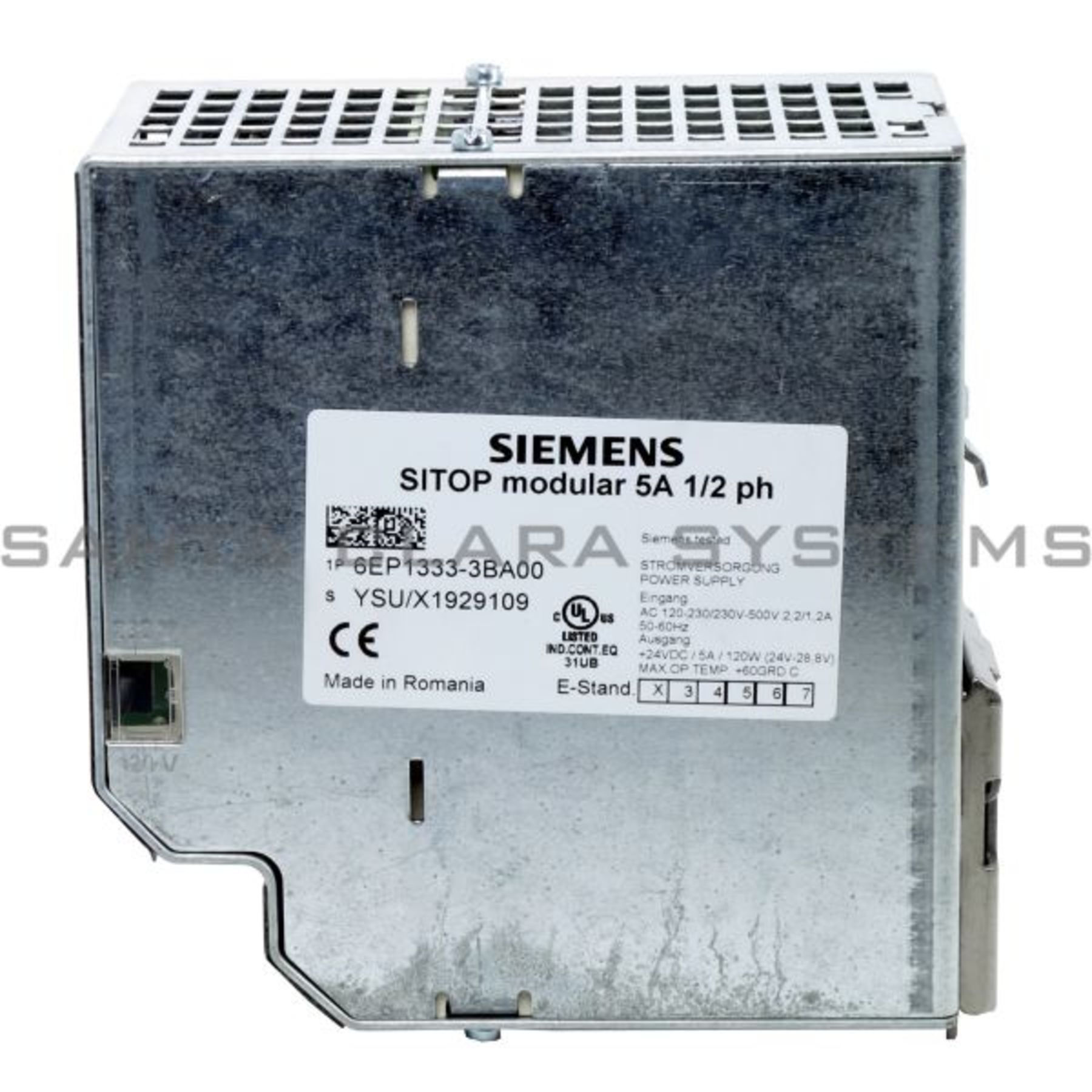 used 02 Power Supply Siemens Sitop 6EP1333-3BA00 6EP1 333-3BA00 E-Stand 