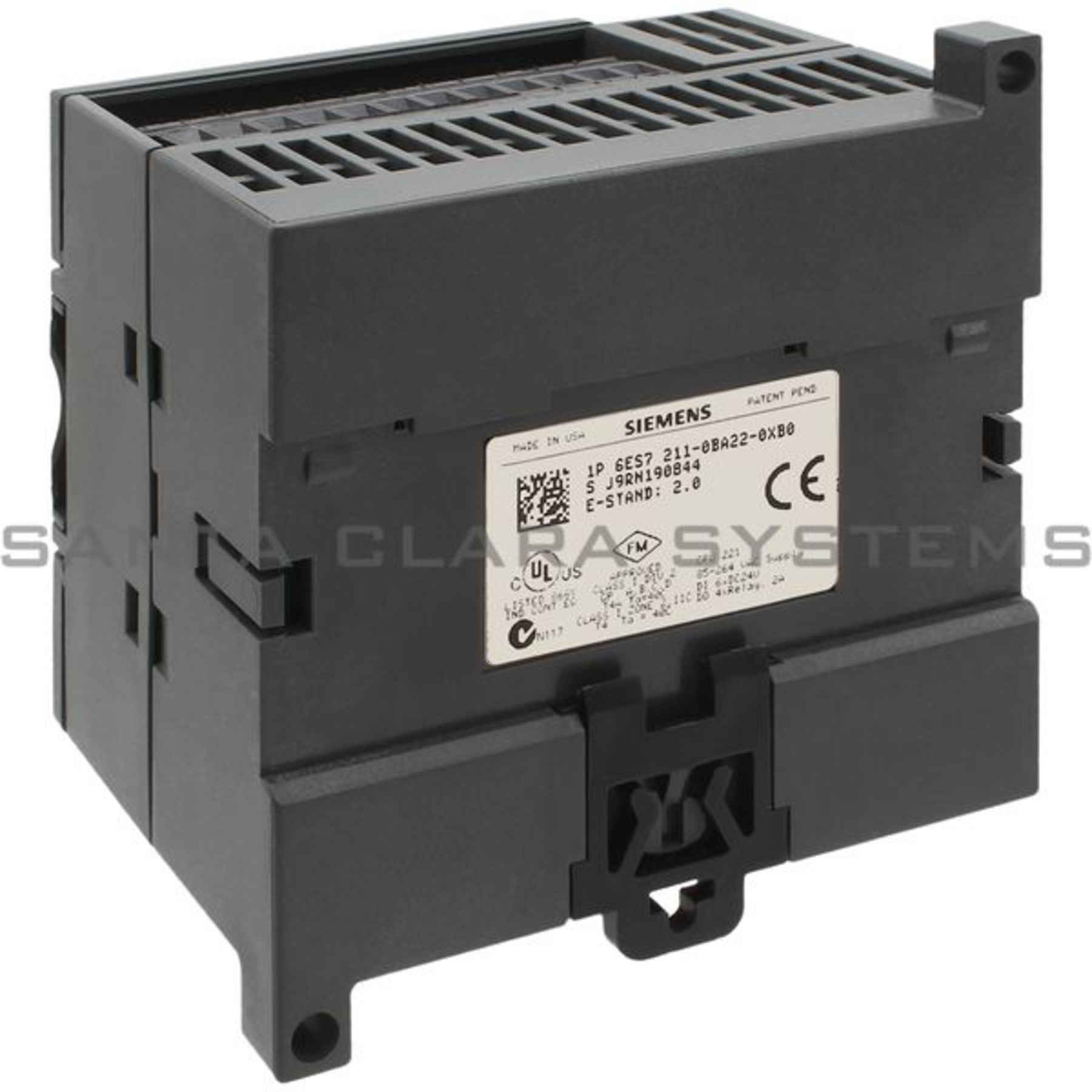 Modulo CPU Siemens Simatic S7-200, Modello 6ES7211-0AA22-0XB0, Usato In Buone Condizioni, Made In Germany