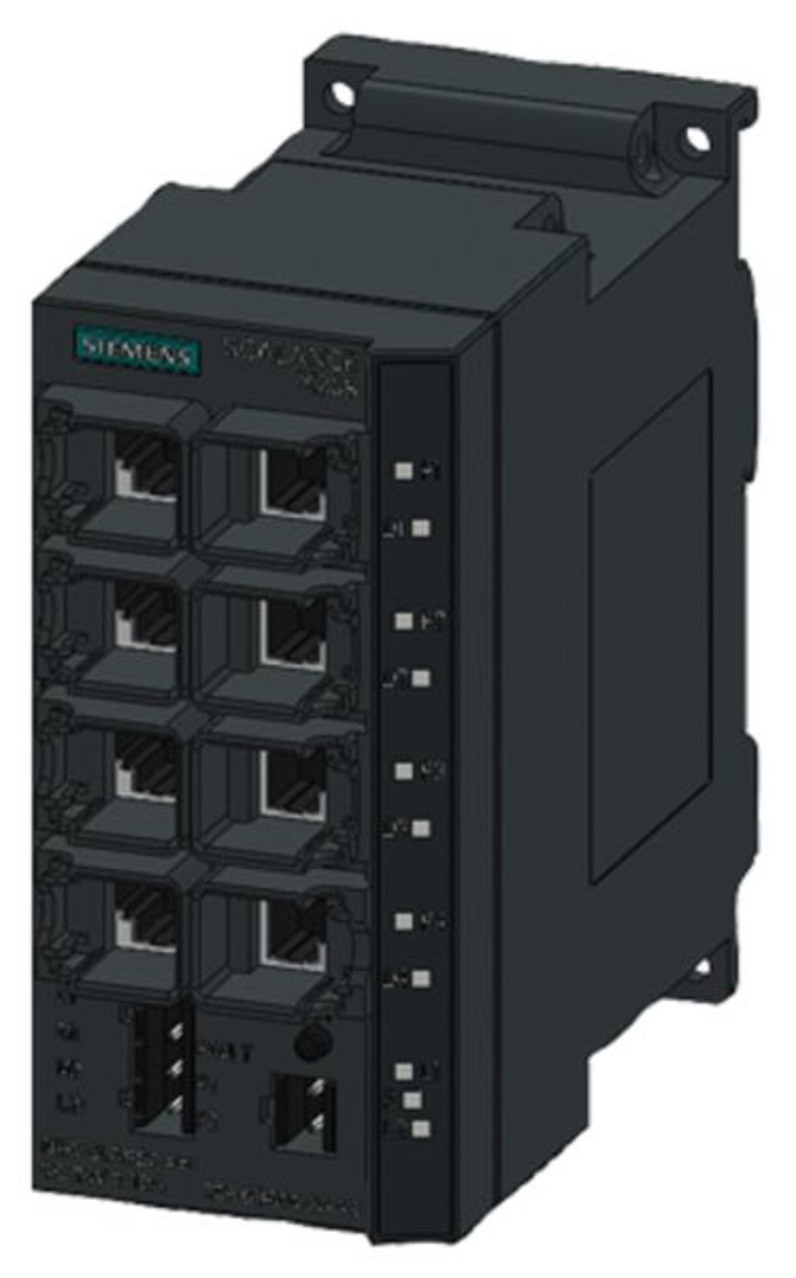 Stecker  ! A1 6GK5208-0BA00-2AA3 Siemens Ethernet Switch Scalance X208 