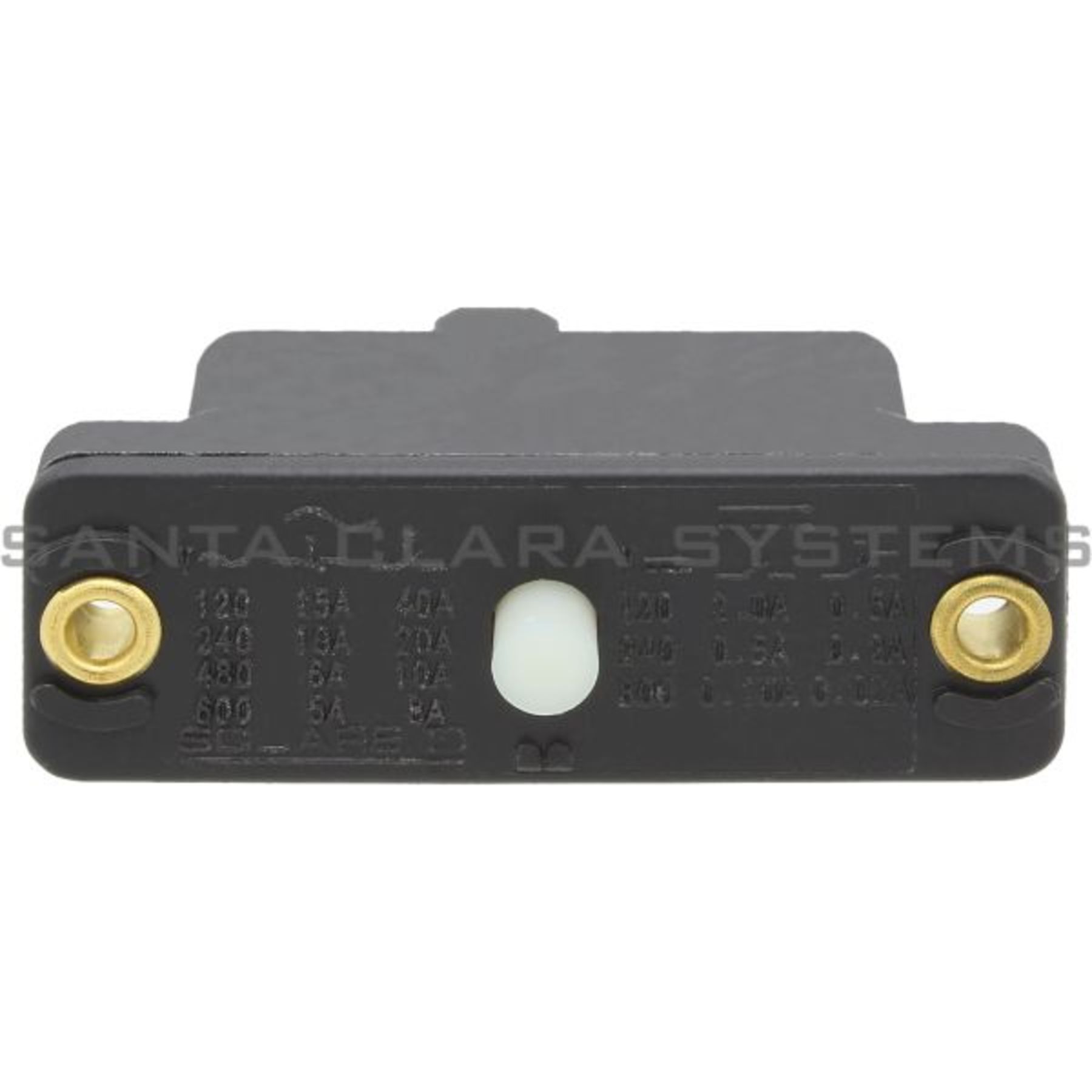 SQUARE D 9007AO2 Industrial Swch,15A,1 NO,1 NC,Button 