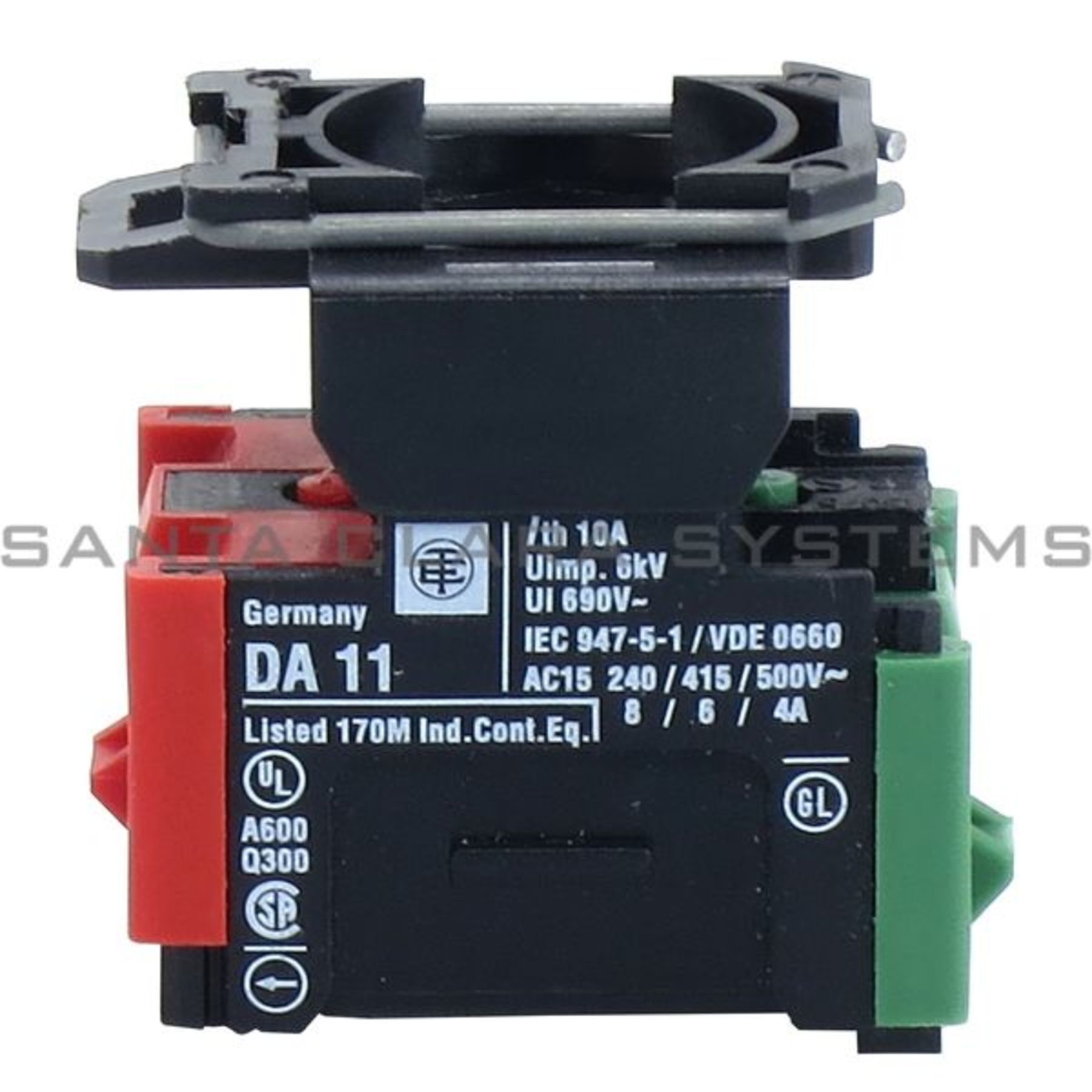 DA11 Telemecanique Contact Block | 9001-DA11 - Santa Clara Systems