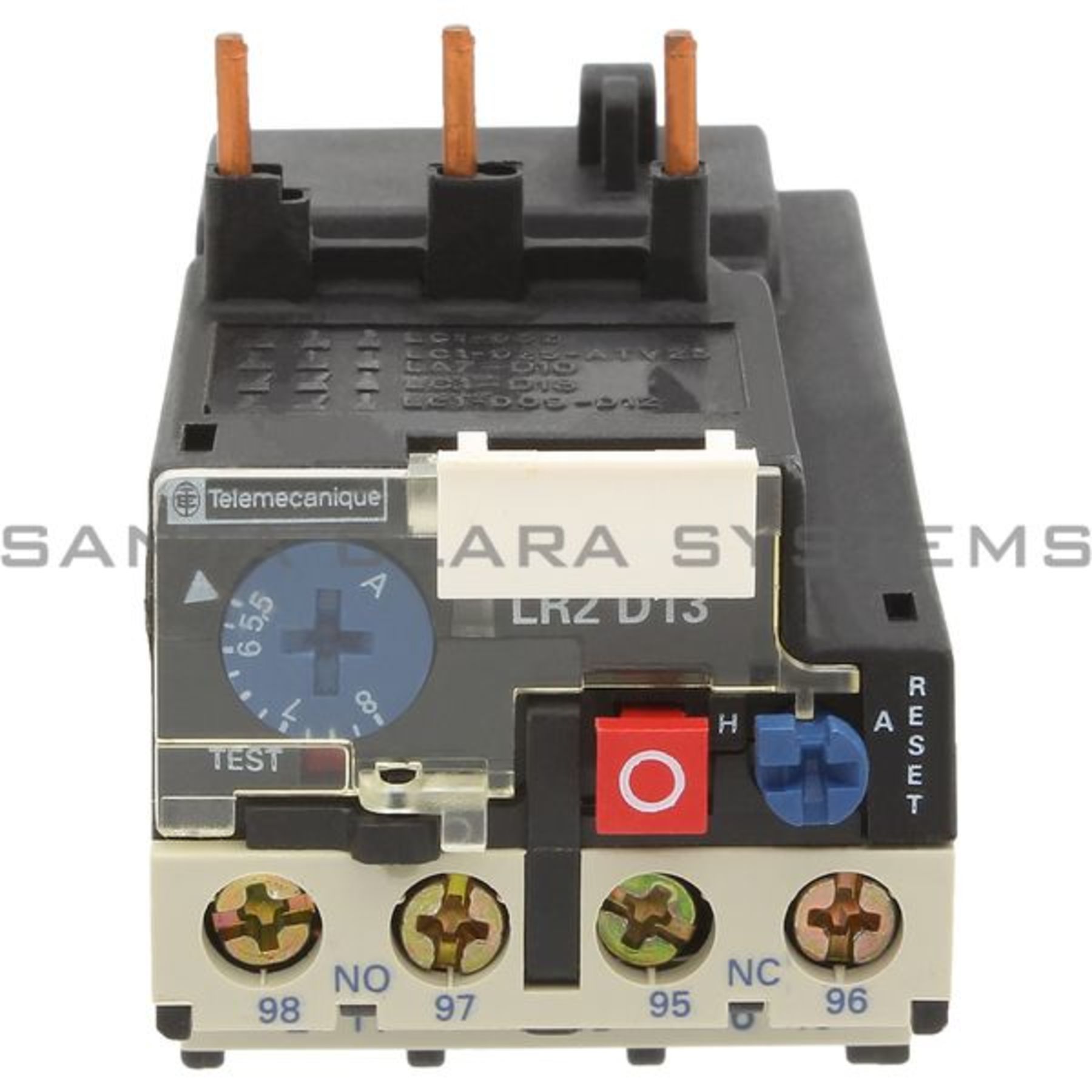Telemecanique LR2D1312 Overload Relay LR2 D13 12 New UL Aftermarket Replacement tillescenter
