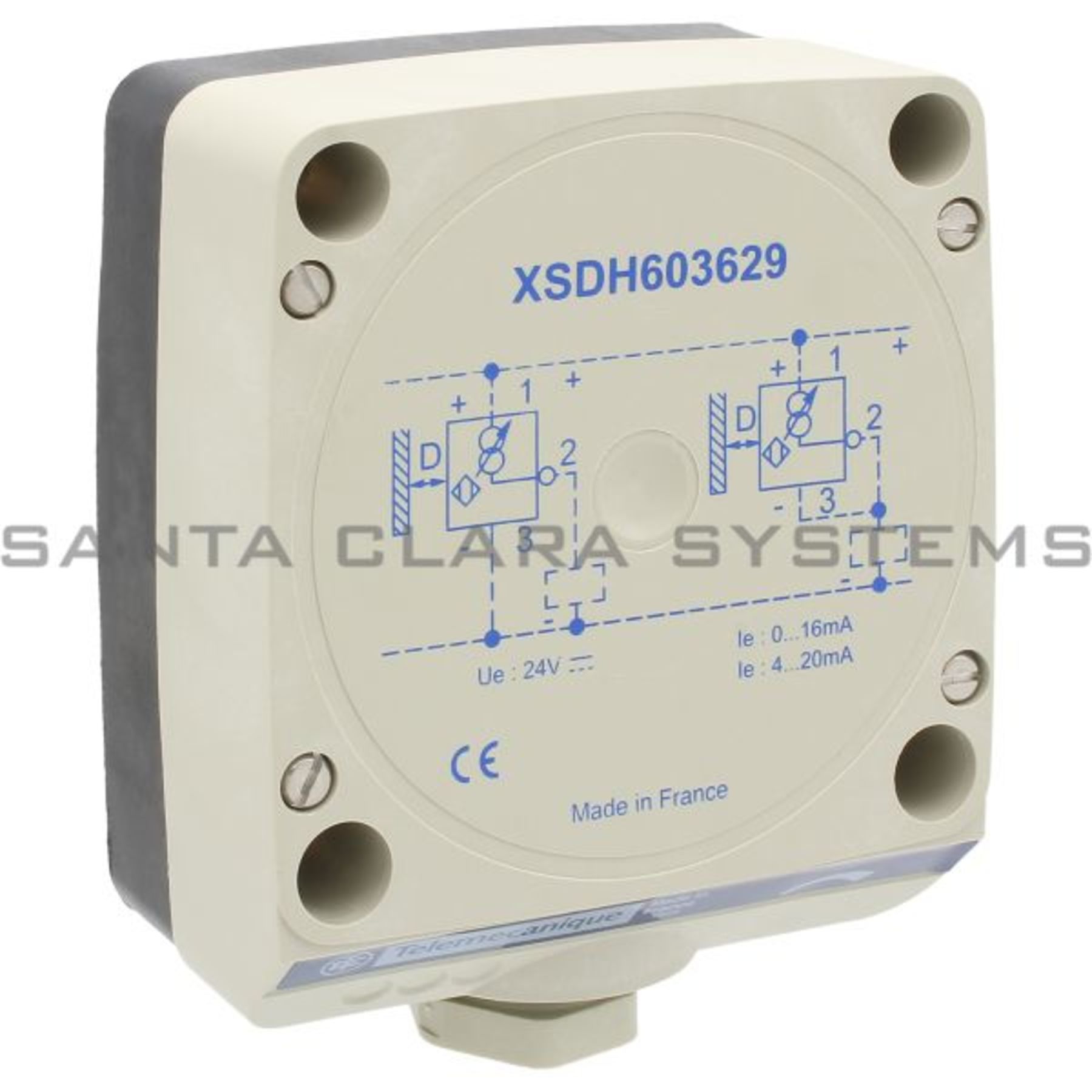 XSDH603629 Telemecanique Inductive Sensor - Santa Clara Systems
