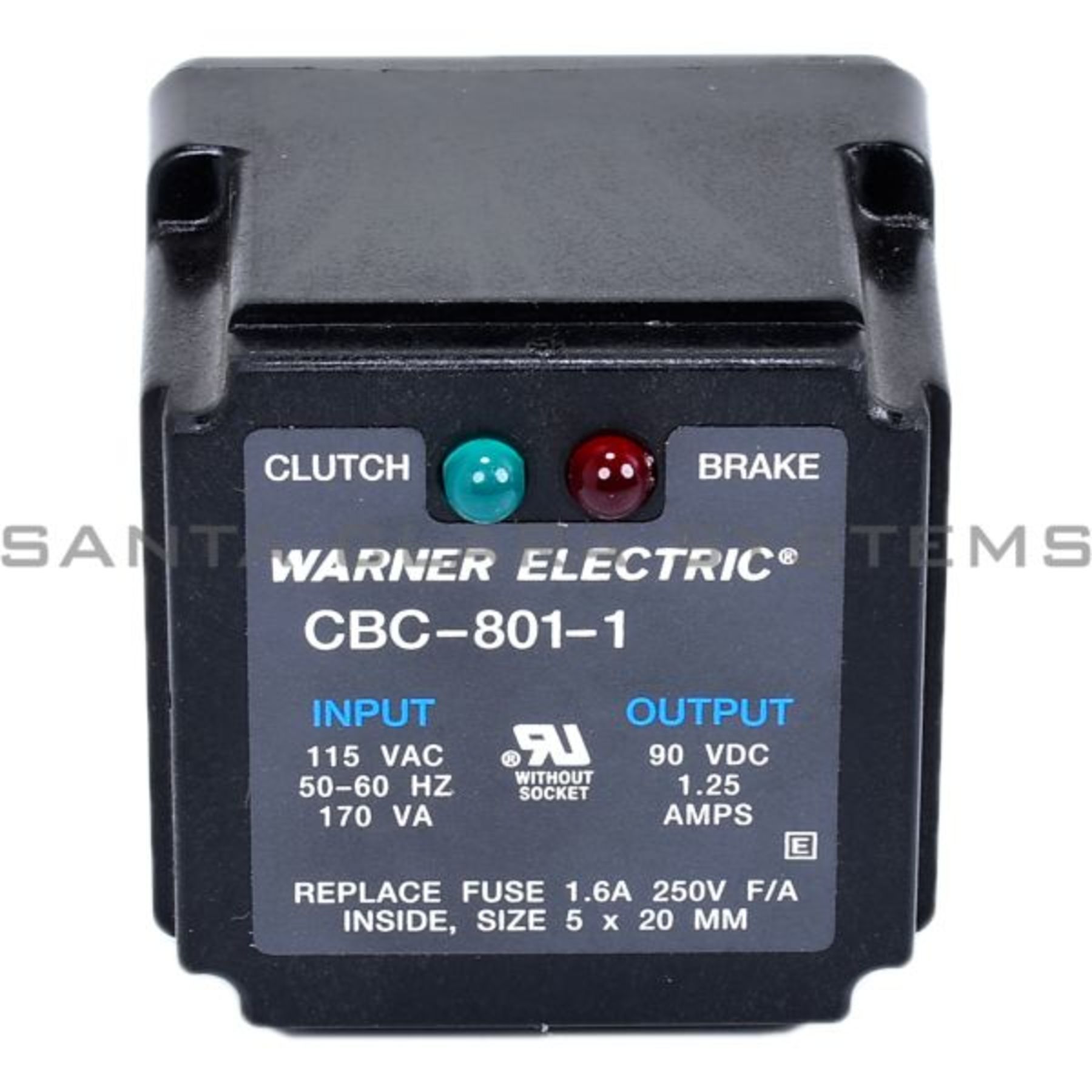 Warner Electric Clutch/Brake Control CBVC-801-1 Used