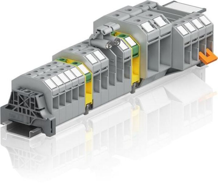 ABB 165ETTM5TM5-1-1SNA296116R1500  165ETTM5TM5-1 Wire lug terminal blocks Disconnect Beige Product Image