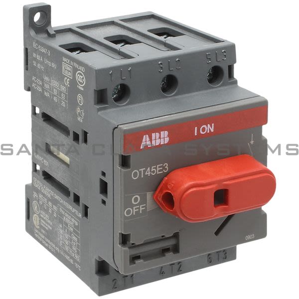 ABB 1SCA022352R6950 Disconnect Switch | OT45E3 Product Image