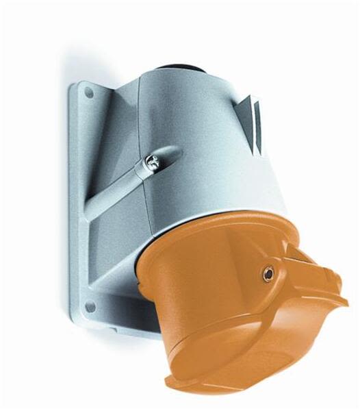 ABB 216RS4 Surface socket-outlet, 4h, 16A, IP44, 2P+E Product Image