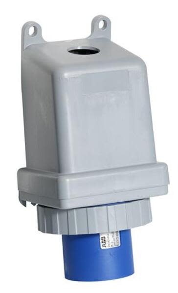 ABB 263BS6W Surface inlet, 6h, 63A, IP67, 2P+E Product Image