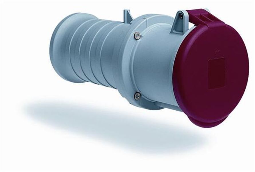 ABB 263C4  Connector, 4h, 63A, IP44, 2P+E Product Image