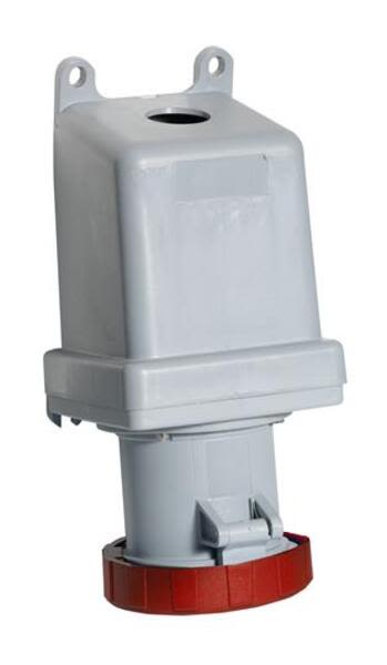 ABB 263RS9W  Surface socket-outlet, 9h, 63A, IP67, 2P+E Product Image