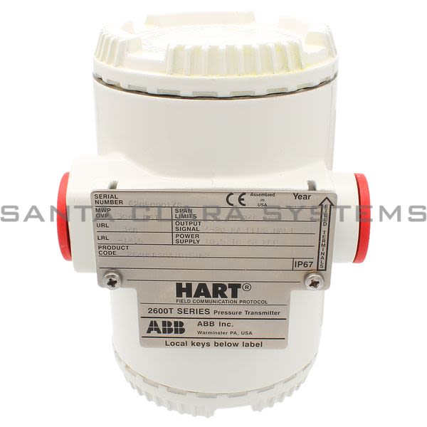 ABB 264HSPSBA1B1S1N2 2600t Pressure Transmitter | Hart Product Image