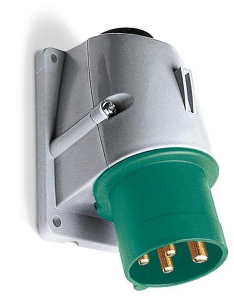 ABB 332BS10W Surface inlet, 10h, 32A, IP67, 3P+E Product Image