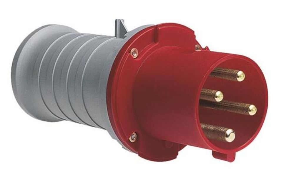 ABB 363P6 Plug, 6h, 63A, IP44, 3P+E Product Image