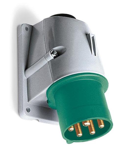ABB 416BS2W Surface inlet, 2h, 16A, IP67, 3P+N+E Product Image