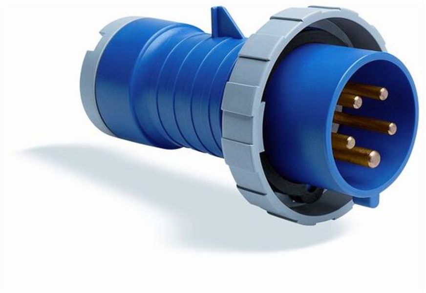 ABB 416P9W Plug, 9h, 16A, IP67, 3P+N+E Product Image