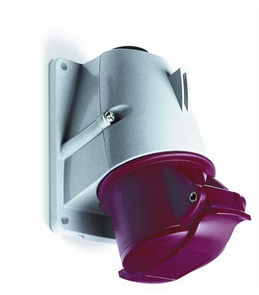 ABB 416RS6 Surface socket-outlet, 6h, 16A, IP44, 3P+N+E Product Image
