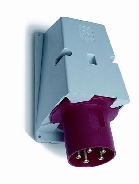 ABB 463BS6  Surface inlet, 6h, 63A, IP44, 3P+N+E Product Image