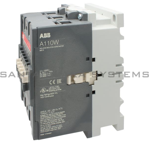 ABB A110W-30-11-84 Contactor | 1SFL451027R8411 Product Image