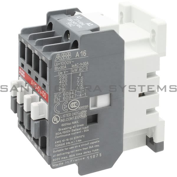 ABB A16-04-00-42 Contactor | 1SBL181101R4200 Product Image