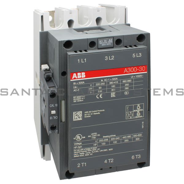 ABB A300-30-11-51 Contactor | 1SFL551001R5111 Product Image