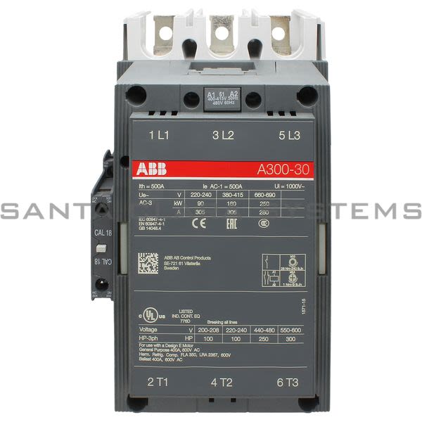 ABB A300-30-11-51 Contactor | 1SFL551001R5111 Product Image