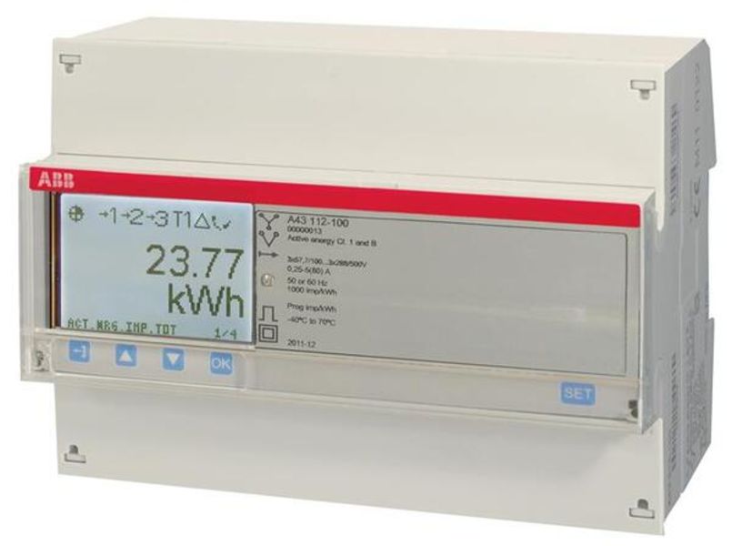 ABB A43-112-100 Active energy Cl. B Product Image