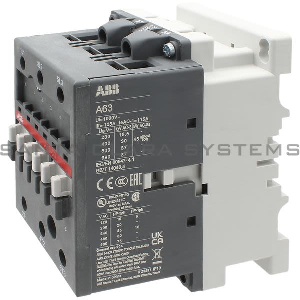 ABB A63-30-11-84 Contactor | 1SBL371001R8411 Product Image