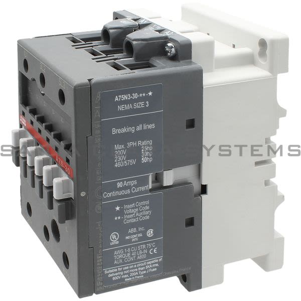 ABB A75N3-30-11-84 Contactor Product Image