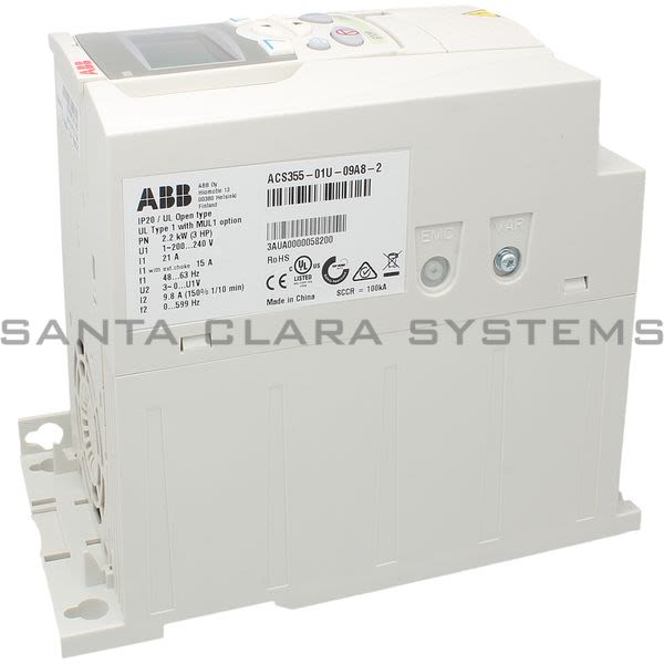 ABB ACS355-01U-09A8-2-J400 Drive Product Image