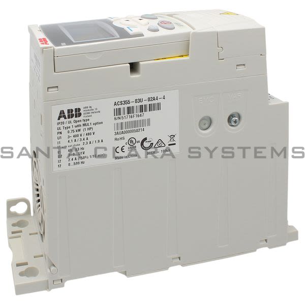ABB ACS355-03U-02A4-4-J400 Drive Product Image