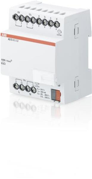 ABB AE-S4.1.1.3 AE/S 4.1.1.3 Analogue Input, 4-fold, MDRC Product Image