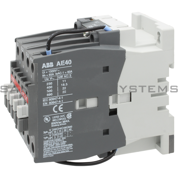 ABB AE40-30-00-81 Contactor | AE40-30-00-81 Product Image