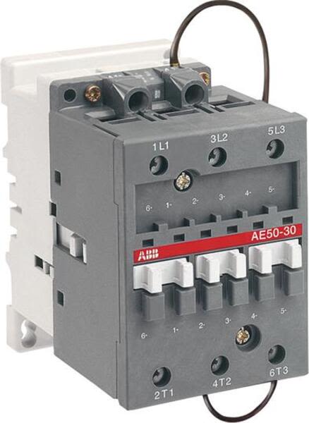 ABB AE50-30-00-81 AE50-30-00 24V DC Contactor Product Image
