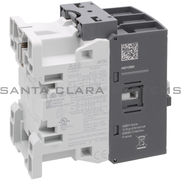 ABB AF30-30-00-13 Contactor | 1SBL277001R1300 Product Image