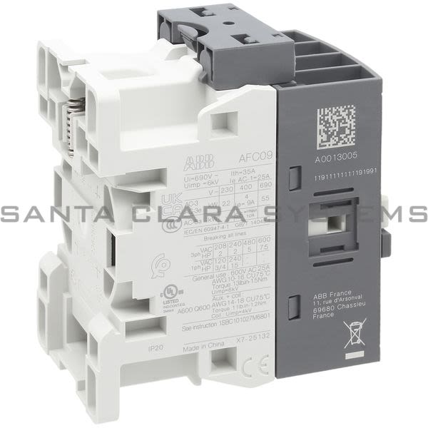 ABB AFC09-30-10-80 Contactor | 1SBL131001R8010 Product Image