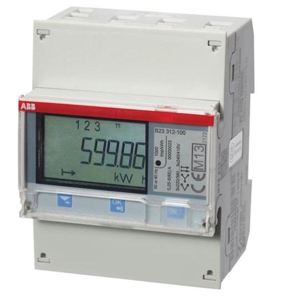 ABB B23-312-100 Reactive energy Cl. 2 Product Image