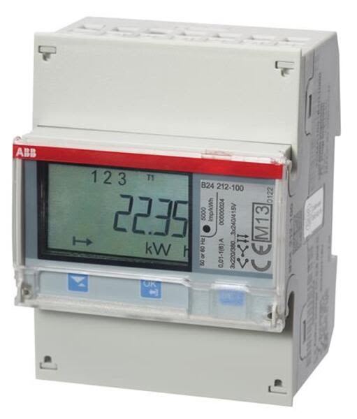 ABB B24-212-100 Reactive energy Cl. 2 Product Image