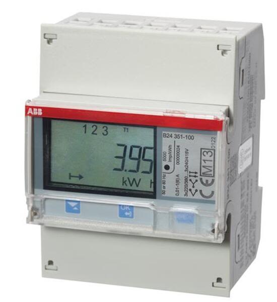 ABB B24-351-100 Reactive energy Cl. 2 Product Image