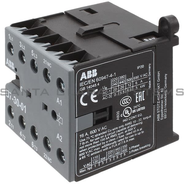 ABB B7-30-01-01 Mini Contactor | GJL1311001R0011 Product Image