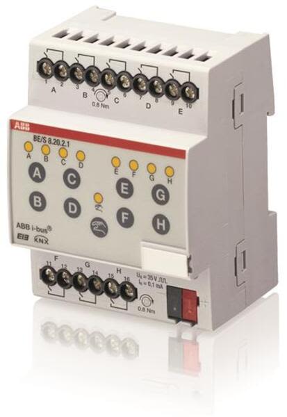 ABB BE-S8.20.2.1 BE/S 8.20.2.1 Binary Input 8F, Scanning Product Image
