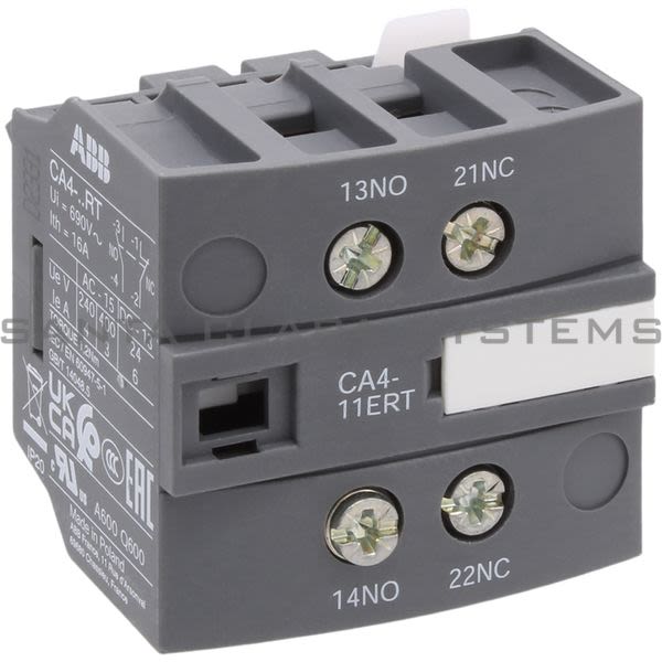 ABB CA4-11ERT Auxiliary Contact Block Product Image