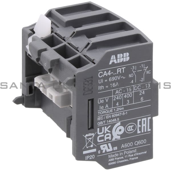 ABB CA4-11ERT Auxiliary Contact Block Product Image