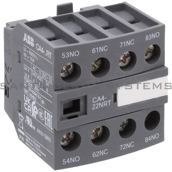 ABB CA4-22NRT Auxiliary Contact Block | 1SBN010142R1222 Product Image