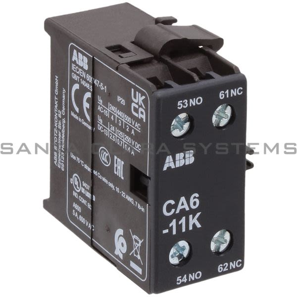 ABB CA6-11K Auxiliary Contact Product Image