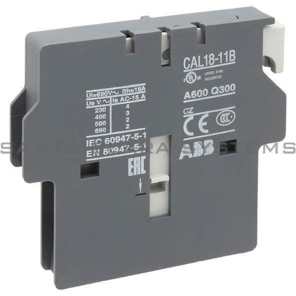 ABB CAL18-11B Auxiliary Contact | 1SFN010720R3311 Product Image