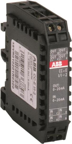 ABB CC-E-I-I-2 CC-E I/I-2 Current / current isolator 2 channel, loop-powered Product Image