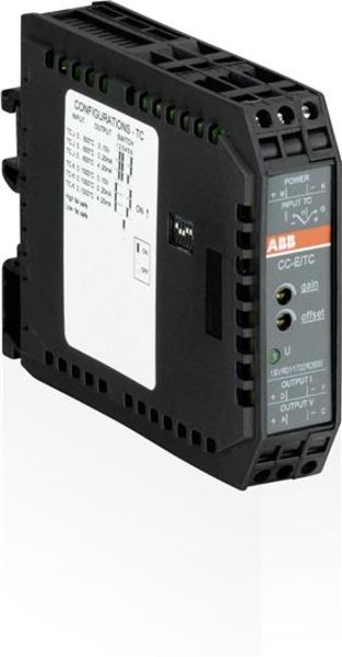 Cc E Tc V 1svrr0100 Abb Cc E Tc Vi Temp Converter Singlef J 0 600 C 0 10v 24vdc Santa Clara Systems